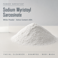 Matière première cosmétique Myristoyl Sarcosinate de sodium en poudre CAS 30364-51-3