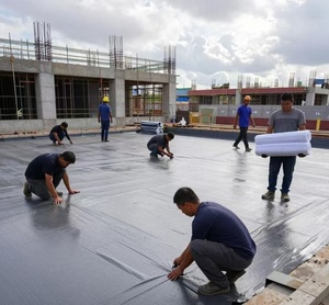 QYM Premium Acrylic <b>Waterproof</b> Coating Fast Application High Bond Strength for Construction - Product Image 3