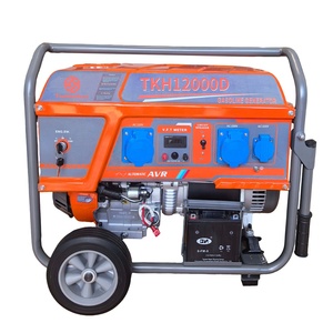 เครื่องกำเนิดไฟฟ้าเบนซินจากโรงงานจีน 7.5KW 8KW ระบายความร้อนด้วยอากาศ พร้อมตัวเลือกมือหมุนหรือสตาร์ทไฟฟ้า - Product Image 5