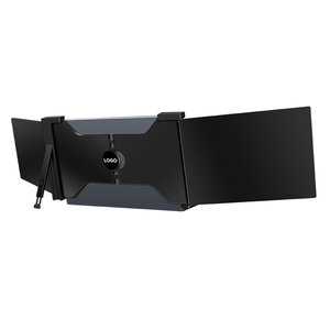 Tragbarer <span class=keywords><strong>Monitor</strong></span> für Laptop-Arbeit Dual-Screen Dreifach 14 Zoll LCD-Bildschirm <span class=keywords><strong>Monitor</strong></span>-Erweiterung für Laptop-Gaming - Product Image 2