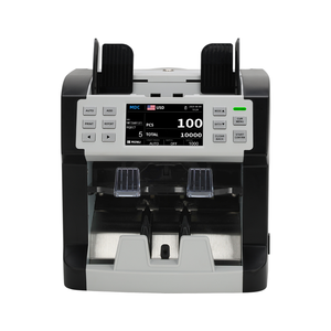 Trieur de billets de banque de qualité bancaire P200 avec écran TFT, compteur de monnaie multi-devises pour les billets de différentes coupures - Product Image 3