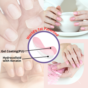 BEST SEOUL BEAUTY Autocollant en gel de kératine semi-durci non toxique pour ongles, pour l'art des ongles DIY en salon - Product Image 4