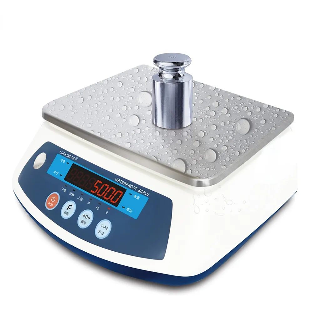 15kg 5g Waterproof Scale display precision electronic weighing equipment