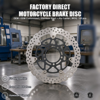 Disque de frein flottant avant sur mesure 310 mm, percé, pour Kawasaki Ninja ZX 10R Z 1000 Z 800, nouvelle fourniture, acier 420
