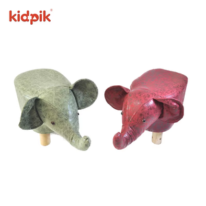 Offre Spéciale mignon canapé changement chaussure tabouret salon meubles en bois éléphant moderne enfants <span class=keywords><strong>chaise</strong></span> tissu tabouret pour enfants - Product Image 4