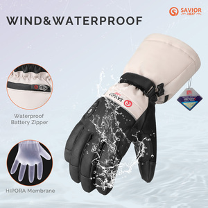 Mùa đông không thấm nước găng tay làm nóng với màn hình cảm ứng cho các hoạt động ngoài trời 3000mAh cho vị cứu tinh găng tay trượt tuyết cho trượt tuyết - Product Image 4