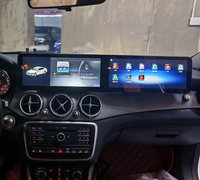 Estéreo para Auto Android de 24.6'' con Pantalla Doble para Benz A W176 CLA C117 GLA X156, Reproductor Multimedia de Navegación Android, Radio y Unidad Principal para Coche
