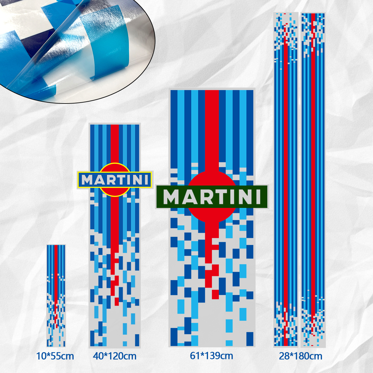 5 pièces UV transparentes