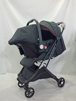 Poussette bébé légère et portable 3 en 1 avec dossier réglable, chariot pliable, système de voyage double - Vente en gros