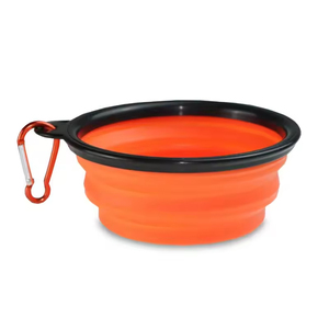 Botella de Agua Plegable, Contenedor Portátil de Comida para Perros, Comedero para Cachorros, Accesorios para Perros para Viajes al Aire Libre y Campamento, Tazón para Mascotas de Silicona/TPE - Product Image 6