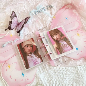 Porte-cartes photo en acrylique de 3 pouces, pochettes détachables pour cartes photo, classeur à cartes photo à 3 anneaux, album avec 20 poches - Product Image 5