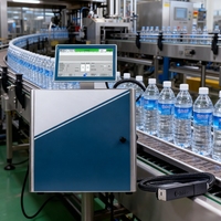 Impresora de inyección de tinta de caracteres pequeños de bajo mantenimiento LD-S1000 DOCOD, máquina automática de impresión de fecha CIJ para códigos QR GS1 y códigos de barras