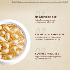 Yeni gelmesi doğal yüz kapsül Serum anti-kırışıklık hafifletmek ince çizgiler nemlendirici sıkı cilt Anti-Aging C vitamini yüz/göz/boyun - Product Image 2