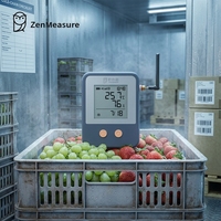 ZenMeasure Moniteur environnemental sans fil, enregistreur de température et d'humidité pour applications d'entrepôt