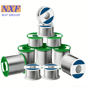 Fil de <span class=keywords><strong>soudure</strong></span> sans plomb NXF Sn99.3 Cu0.7 NXF-101, diamètre 0.3-2mm, poids de la <span class=keywords><strong>bobine</strong></span> 1-100kg, formage à froid - Product Image 1