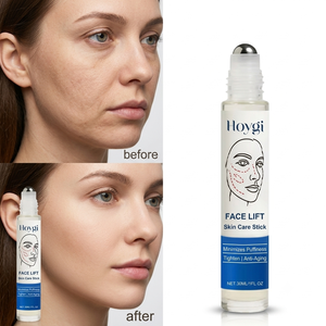 Suero Instantáneo para Lifting Facial, Esencia Antiarrugas en Rodillo, Eliminación de Ojeras e Hinchazón, Aplicador Metálico, Cuidado Facial Coreano Diario - Product Image 1
