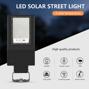 مصباح شارع LED يعمل بالطاقة الشمسية بقوة 15 واط و1500 لومن مقاوم للماء IP65 مع شهادة RoHS للاستخدام في الطرق - Product Image 1