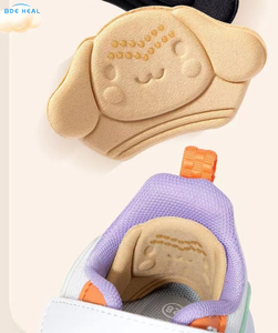 Bde Một Kích Thước Silicone Gót Chân Grips Hot Bán Phim Hoạt Hình Chống-Trượt Đệm Mềm Pad Trẻ Em Thoáng Khí Thoải Mái Gót Phần Còn lại Trẻ Sơ Sinh - Product Image 6