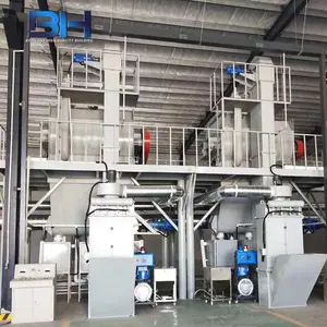 Máquina de fabricación de adhesivos de azulejos de cerámica, nuevo producto, línea de producción de pegamento para suelo, 2023