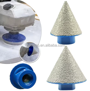 Punta diamantata a cono per foratura e smussatura, utensile per la lavorazione di granito, marmo e pietra, prodotta in Cina, bestseller - Product Image 5