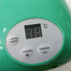Lampe chauffante ignifuge pour poulailler, ventilateur de chauffage professionnel pour animaux avec capteur de température - Product Image 2
