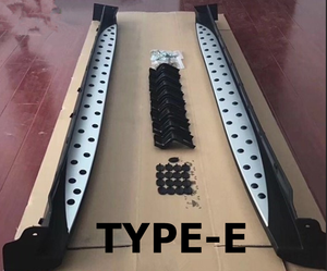 JOESHIER 4x4 accessories Off-Road Protection Aluminum Alloy Side <b>Step</b> Running <b>Board</b> For Hyundai Santa Fe 2013-2018 - Product Image 5