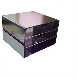 Organizador de Cosméticos de Lucite, Organizador de Maquillaje con Cajones - Product Image 1