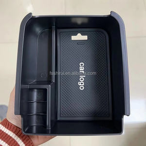 Reposabrazos de coche caja de almacenamiento organizador para Volkswagen <span class=keywords><strong>Touran</strong></span> <span class=keywords><strong>VW</strong></span> 2016 2017 2018 2019 2020 2021 2022 accesorios interiores <span class=keywords><strong>R</strong></span> <span class=keywords><strong>Line</strong></span> - Product Image 4