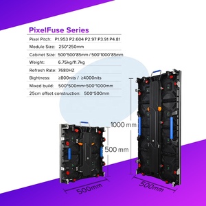 Pantalla LED P4.81 para Exteriores RAYBO, Empalmable, Flexible, HD, IP65, Resistente al Agua, para Restaurante <span class=keywords><strong>en</strong></span> <span class=keywords><strong>El</strong></span> Salvador - Product Image 2