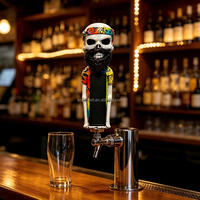Poignée de robinet à bière en résine personnalisée pour bar, pub, distributeur de bière artisanale avec logo, OEM, marque privée, vente en gros