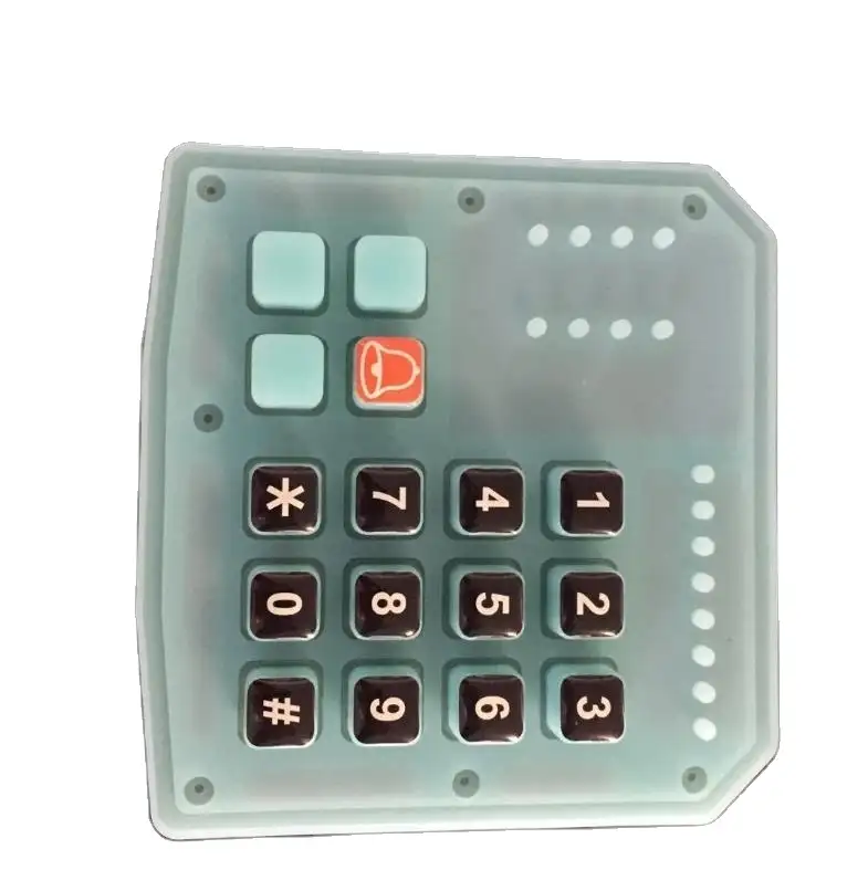 सस्ते कीमत कस्टम सिलिकॉन रबर पुश एकल गुंबद बटन/प्रवाहकीय पैड/सिलिकॉन कीपैड के लिए इलेक्ट्रॉनिक सामान