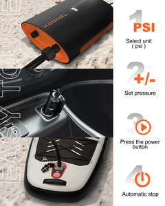 P.<span class=keywords><strong>F</strong></span>. Pompe à air électrique rechargeable pour planche à pagaie portable de sport nautique, vente en gros - Product Image 2