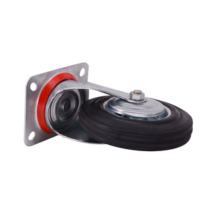 <span class=keywords><strong>Rueda</strong></span> <span class=keywords><strong>Giratoria</strong></span> para Contenedor de Basura, 250 mm, 10 Pulgadas, Ruedas Industriales de Alta Resistencia - Product Image 4