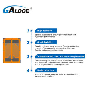 गैलोस निर्माता उच्च परिशुद्धता pcb बोर्ड माप स्ट्रैन्मीटर प्रतिरोध गैरेज अनुकूलित स्ट्रेन गेज श्रृंखला - Product Image 4