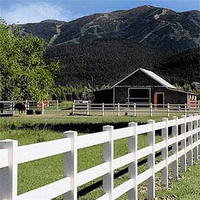 Obstacle de saut pour chevaux 3D sécurisé au design moderne, en PVC écologique, économique, pour ferme, ranch et enclos, avec 2 à 4 rails, pour jardins