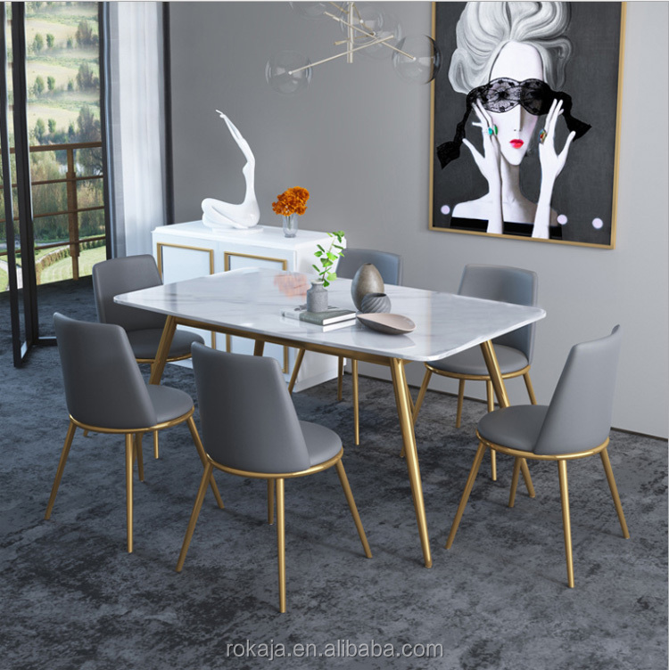 Furnitureiloilo Marble Dining Set For Modern Dining Table Set