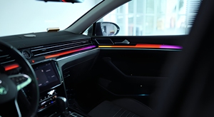 ไฟตกแต่งภายในรถยนต์รุ่นใหม่สไตล์ยุโรป แผงไฟซิมโฟนี LED สำหรับรถยนต์ Volkswagen <span class=keywords><strong>VW</strong></span> Passat B8 ปี 2017-2023 - Product Image 4