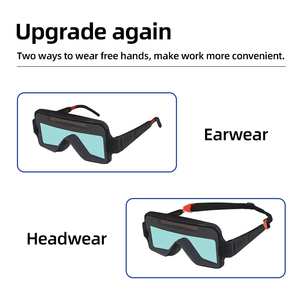 Casco de Soldadura con Oscurecimiento Automático Solar, Gafas de Soldador, Protección contra Arco Eléctrico, Casco para Equipo de Soldadura, Color Real - Product Image 3