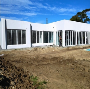 Maisons triangulaires préfabriquées duplex de toit de cadre en acier d'architecture étonnante de l'Australie avec la grande résidence en <span class=keywords><strong>bois</strong></span> ouverte de plate-forme - Product Image 6