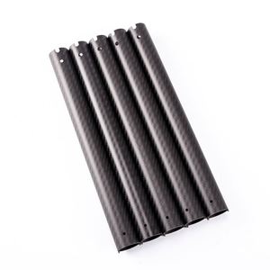Tubos de Fibra de Carbono 100%, Alta Resistencia y Ligereza, para Cañas de Pescar, Alta Pureza, Diámetros Personalizados, Anti Fatiga, Ligeros - Product Image 2