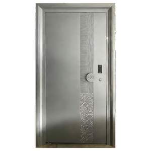 ประตูอลูมิเนียมเกรดโรงพยาบาล ประตูอลูมิเนียมนิรภัยสุขอนามัย ทำความสะอาดง่าย ประตูอลูมิเนียมป้องกันขโมย สำหรับคลินิก - Product Image 2