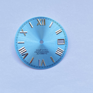 Montre numérique arabe série NH35 avec motif soleil littéral nouveaux accessoires boîtier en acier inoxydable 28.5mm mouvement NH35 - Product Image 2