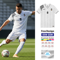 Maillot de football personnalisé HOSTARON pour homme, avec logo brodé, uniforme de football rétro imprimé, respirant, séchage rapide, ensemble de survêtement