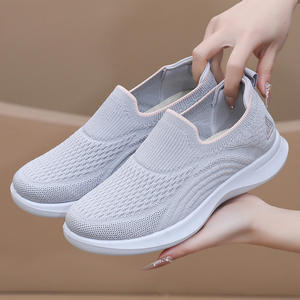 Chaussures de sport chaudes pour enfants, automne-hiver, décontractées, à enfiler, respirantes, antidérapantes, pour garçons et filles, type chaussettes, pour la neige - Product Image 2