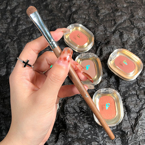 Palette de fards à paupières minéraux rose fumé à faible saturation, effet scintillant, couleurs nudes délicates et transparentes pour les tons de peau clairs et foncés, marque privée - Product Image 5