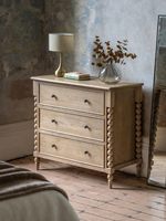 Commode à sept tiroirs en bois massif de style campagnard américain, armoire de rangement vintage en chêne français pour salon, chambre à coucher, utilisation murale