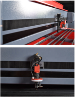 Machine laser CO2 1325 300W avec caméra CCD, refroidissement par eau, IA, Hiwin pour acrylique, bois, PDF, cuir, caoutchouc, BMP