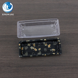 กล่องพลาสติกซูชิแบบใช้แล้วทิ้งเกรดอาหาร - Product Image 1