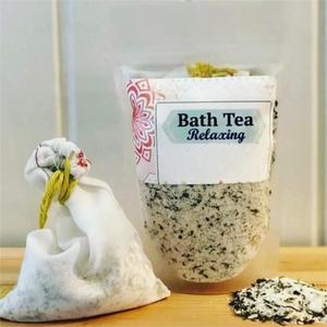 Sachets de thé de <span class=keywords><strong>bain</strong></span> de luxe S&Soak imprimés sur mesure avec des sels de la mer Morte de l'Himalaya et des sels d'<span class=keywords><strong>Epsom</strong></span>, des huiles essentielles et un emballage artisanal - Product Image 3