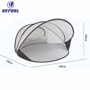 Tente de plage automatique pour 1 à 2 personnes, imperméable, en polyester, abri solaire pour les <span class=keywords><strong>vacances</strong></span> d'été à la plage - Product Image 2